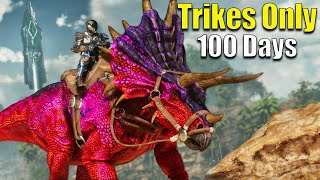 I Have 100 Days with Only Trikes | ARK: Survival Ascended screenshot 5