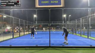 Pad X - Mens Intermediate - Quarter Finals - Shayan & Ibtihaj vs Omar & Awais  screenshot 4