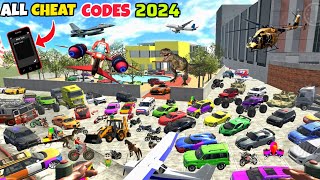 NEW UPDATE CHEAT CODES 2024 🤑|| ALL CHEAT CODE OF INDIAN BIKE DRIVING 3D NEW UPDATE || INDIAN BIKE