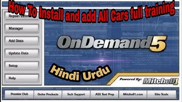 How to Install Mitchell OnDemand5 Tools With All Cars Data All Pc Free In Hindi Urdu