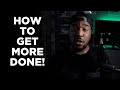 TIME MANAGEMENT For MUSICIANS | How to Get More Done in Less Time