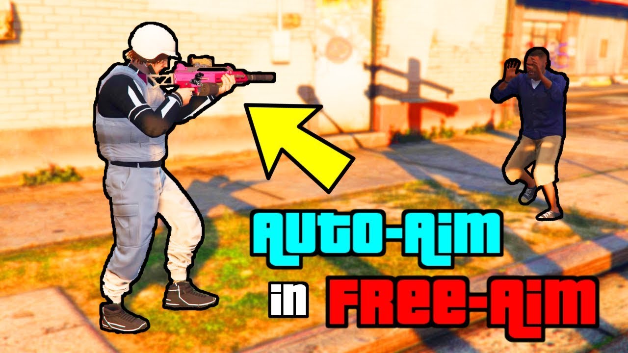 GTA 5 GET *AUTOAIM* IN *FREEAIM* LOBBIES! GTA 5 GOD GLITCH (PATCH1.48