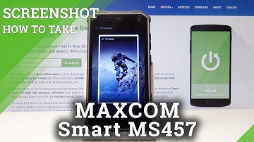 How to Take Screenshot in MAXCOM Smart MS457 Strong - Capture Screen