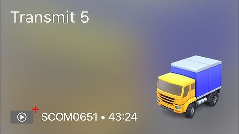 SCOM0651 - Transmit 5 - Preview