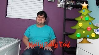 Holly Jolly Christmas Tag