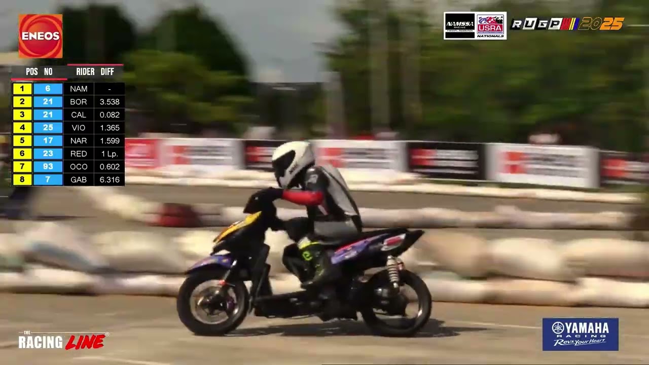 Scooter 160 OPEN | Eneos RUGP Mindanao GP Round2 2025