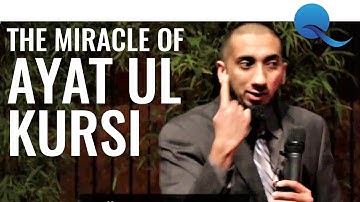 [AMAZING!] Miracle of Ayat ul Kursi  (Linguistic Miracle) | Lecture by Nouman Ali Khan 2019