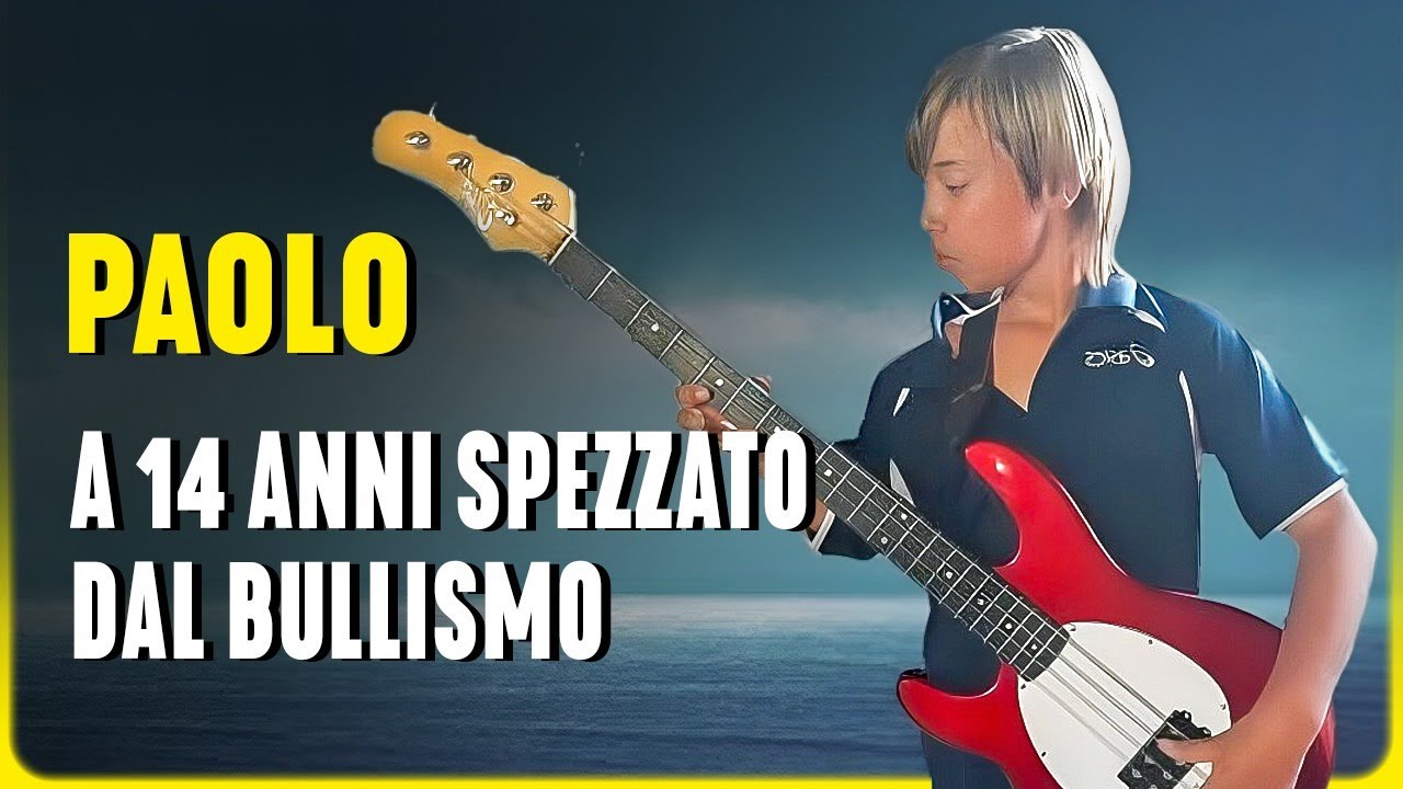 La terribile Storia di Paolo, spezzato a 14 anni dal Bullismo