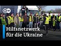 Solidarität und Hilfe für Ukrainer an der deutsch-polnischen Grenze | Fokus Europa