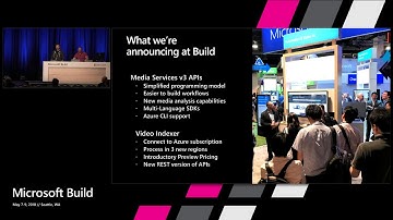 Microsoft Build 2018  Evolve your app’s video experience with Azure Processing and Video AI at scale