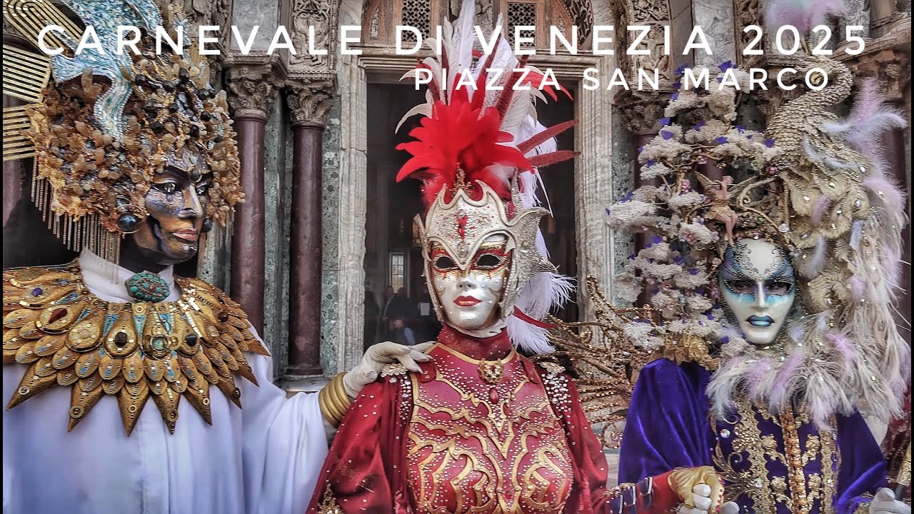 Carnevale di Venezia 2025 - martedi grasso in piazza San Marco