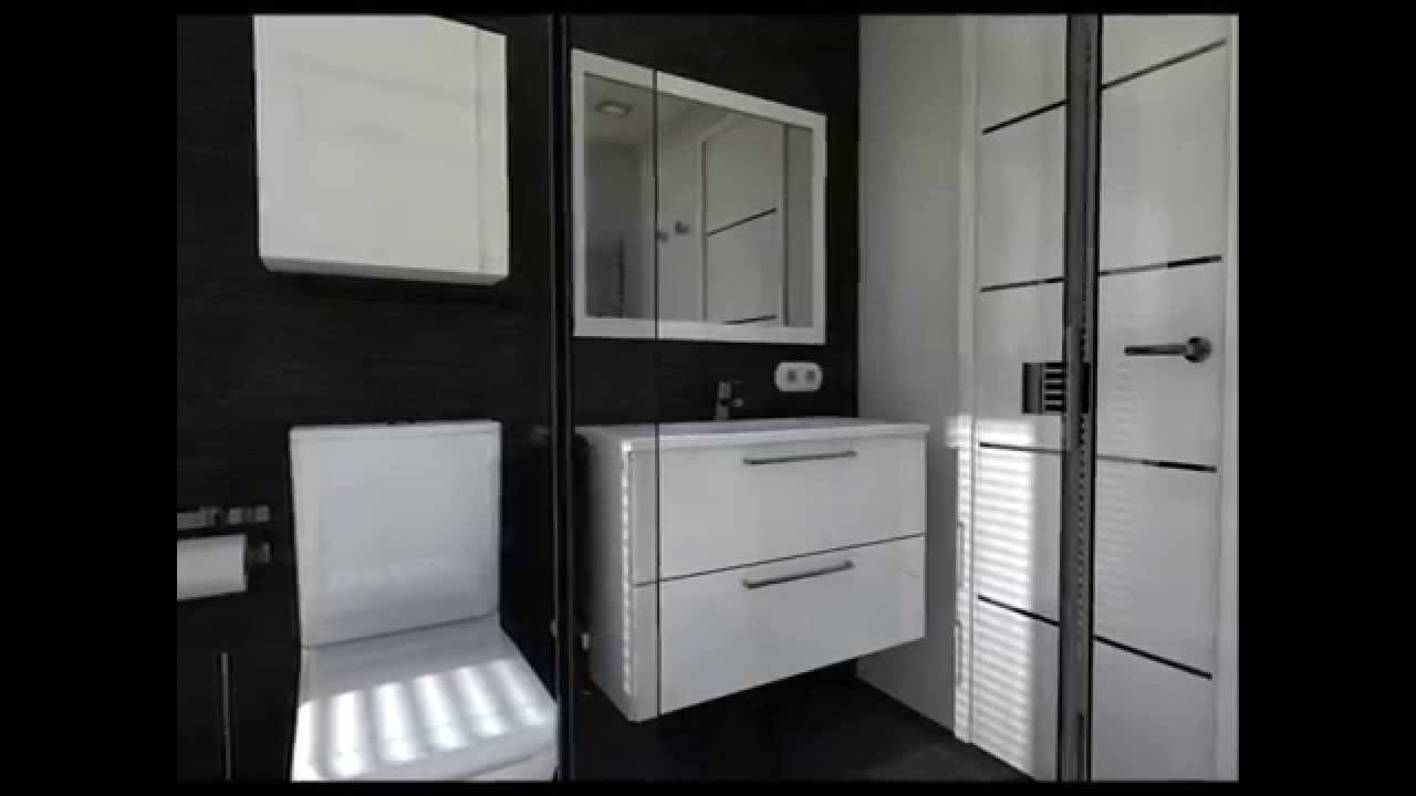 Diseño interior: cuartos de baño en blanco y negro youtube