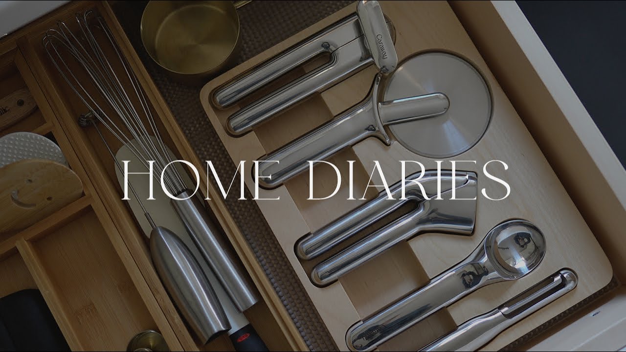 HOME DIARIES: KITCHEN REORGANIZATION WITH CARAWAY KITCHEN GADGETS | ALYSSA LENORE