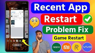 recent app restart problem ! recent me app restart ho jata hai ! recent app restart problem fix
