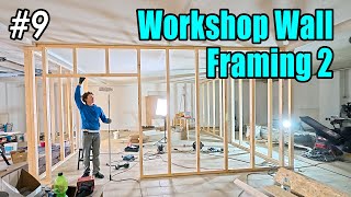 New Workshop #9 || Workshop Wall Framing 2