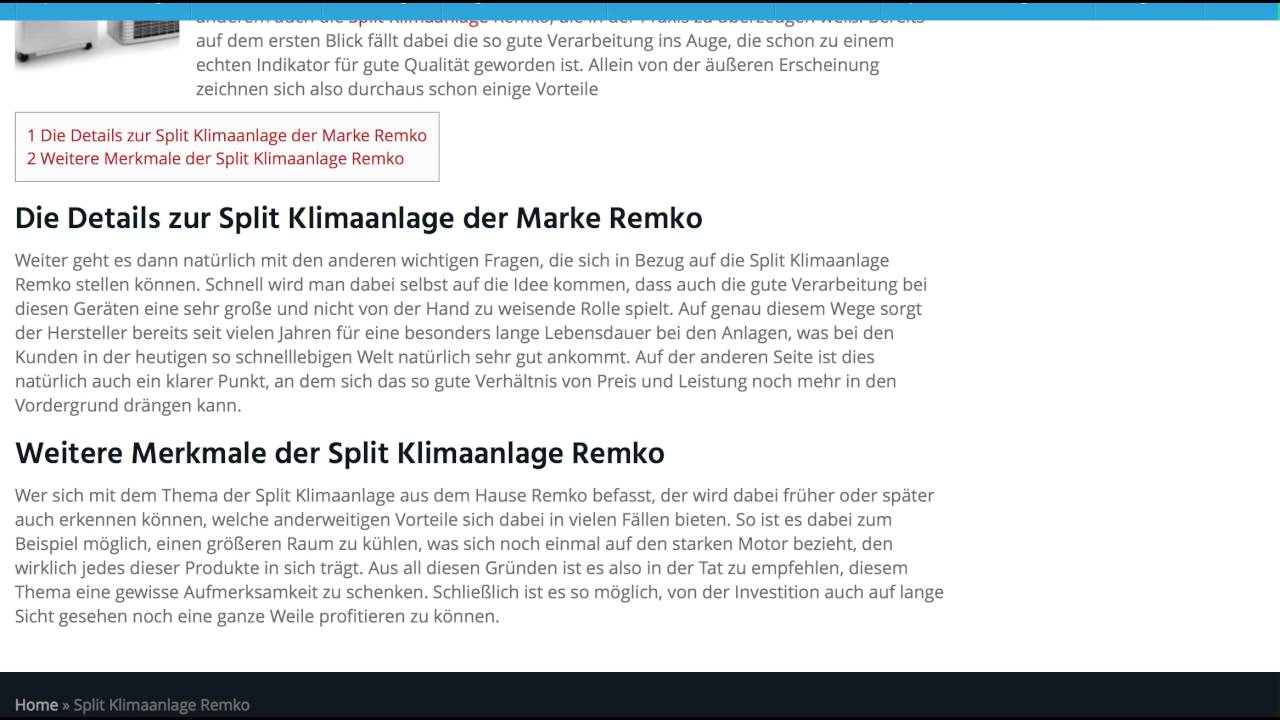 Split Klimaanlage Remko | Split Klimaanlagen Test - YouTube