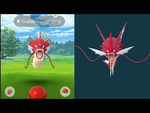 Video: Berømte Røde Gyarados Blant De Første Shinies Lagt Til Pok Mon Go I Siste Oppdatering