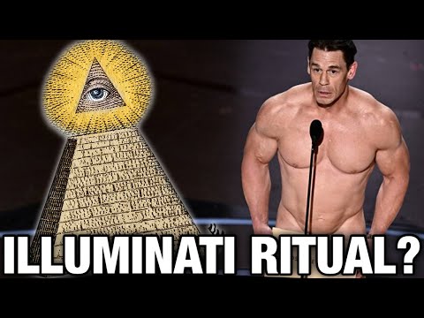 FREAKY! John Cena's OSCARS NAKED MOMENT was a HUMILIATION RITUAL for the ILLUMINATI!?