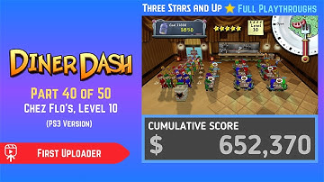 Diner Dash 3D (2009, PS3) - Part 40 of 50: Chez Flo