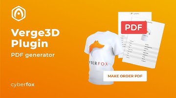 PDF generator plugin for Verge3D | CyberFox Agency