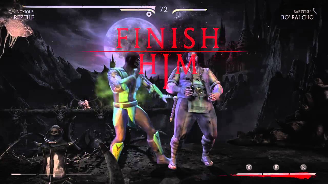 Mortal Kombat XL Reptile Fatality 2 - YouTube
