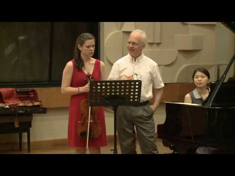 Viola master-class with Roger Tapping: The Perlman...