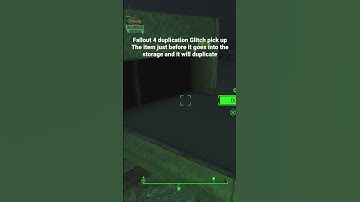 Fallout 4 Duplicate item Glitch #shorts #gaming #fallout4 #glitch