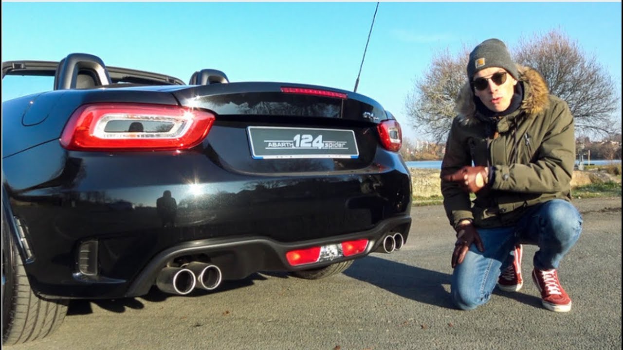 CHER et TRÈS BRUYANT!! Abarth 124 Spider