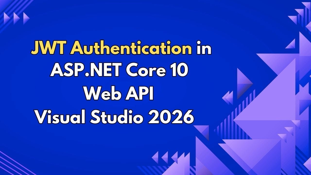 Аутентификация JWT в веб-API ASP.NET Core 10 | React JS Frontend | Урду/хинди