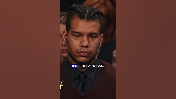 Man claims he's not the father, citing his illness