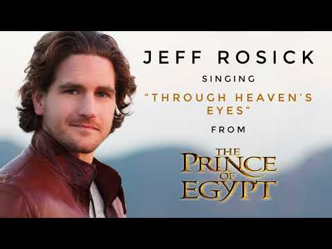 Jeff Rosick Singing "Through Heaven's Eyes" (The Prince of Egypt)