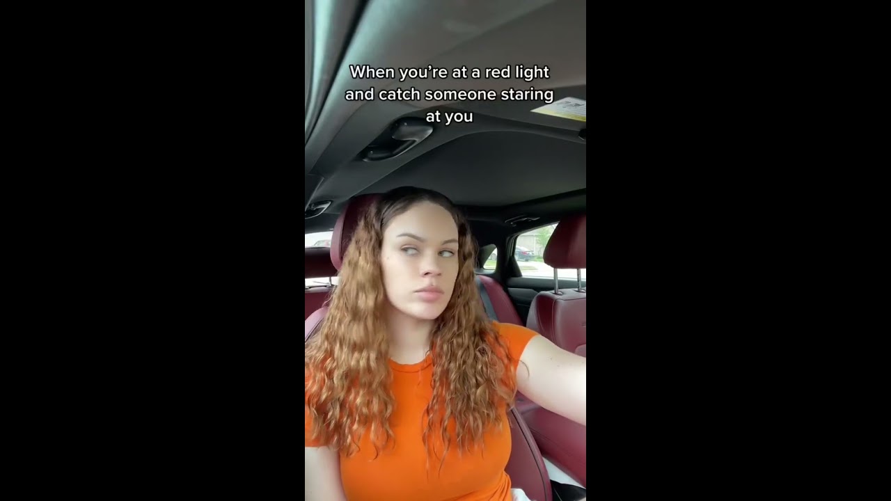 When You Re At A Red Light And Catch Someone Staring Shorts