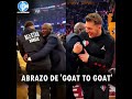 Abrazo de GOAT to GOAT: El cariñoso gesto de Michael Jordan a Luka Doncic en el All Star de la NBA