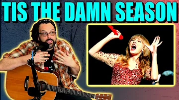 Guitarist REACTS to "Tis The Damn Season" by Taylor Swift (Lyric Video)