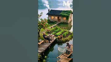 Thumbnail of Beautiful Rice Fields Nature Relaxation Music #relaxingsounds #scenery #nature #shorts #shortsviral