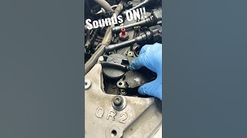 Capture the sign of good & bad coil packs sounds when removing it #nissanaltima #oilleak #valvecover