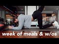 a FULL WEEK of meals & workouts | VLOG
