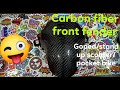 Carbon Fiber fender skinning tutorial.. complete! tagalog on screen subtitles!