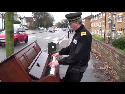 WHEN A PIANO IS ABANDONED ON THE STREET (and rescued)