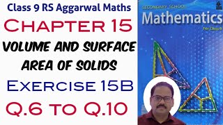 Exercise 15B Q.6 to Q.10 Class 9 RS Aggarwal Maths screenshot 1