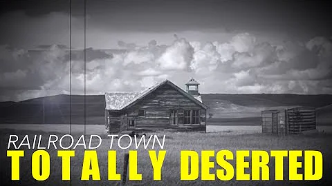 Abandoned Railroad Town In North Dakota