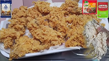 Thumbnail of SIMPLE RECIPE FOR MAKING KENTUCKY CHICKEN ‼️ Crispy, very crunchy, lasts for days