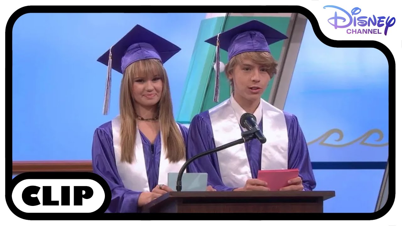Zack & Cody's Graduation 🎓 | The Suite Life On Deck @DisneyClubUK