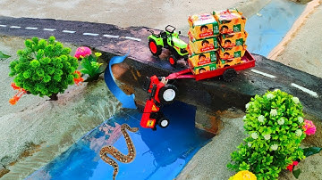 Diy Tractor Stuck In Mud With Parle G. Mini Science project Part 1|| @Mini Creator