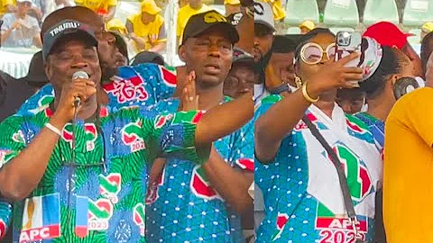 It's Our Turn! K1 De Ultimate Sings For Tinubu & His Wife As Faithia And Eniola Badmus Add Some Fun