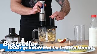 Download Lagu 49,99€ Lehmann Stabmixer Set Chopsui 1200 W | Pürierstab mit Turbofunktion MP3