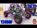 YZ450 Cross Kart Oil Lines, Coolant, And Throttle