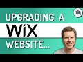 How to Upgrade a Wix Website - Try this…