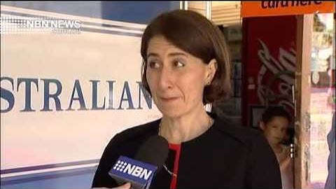 Gladys Berejiklian Stuck at Ticket Barrier at Woy Woy Station