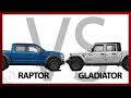 Ford Raptor vs. Jeep Gladiator Mojave: Desert running beasts